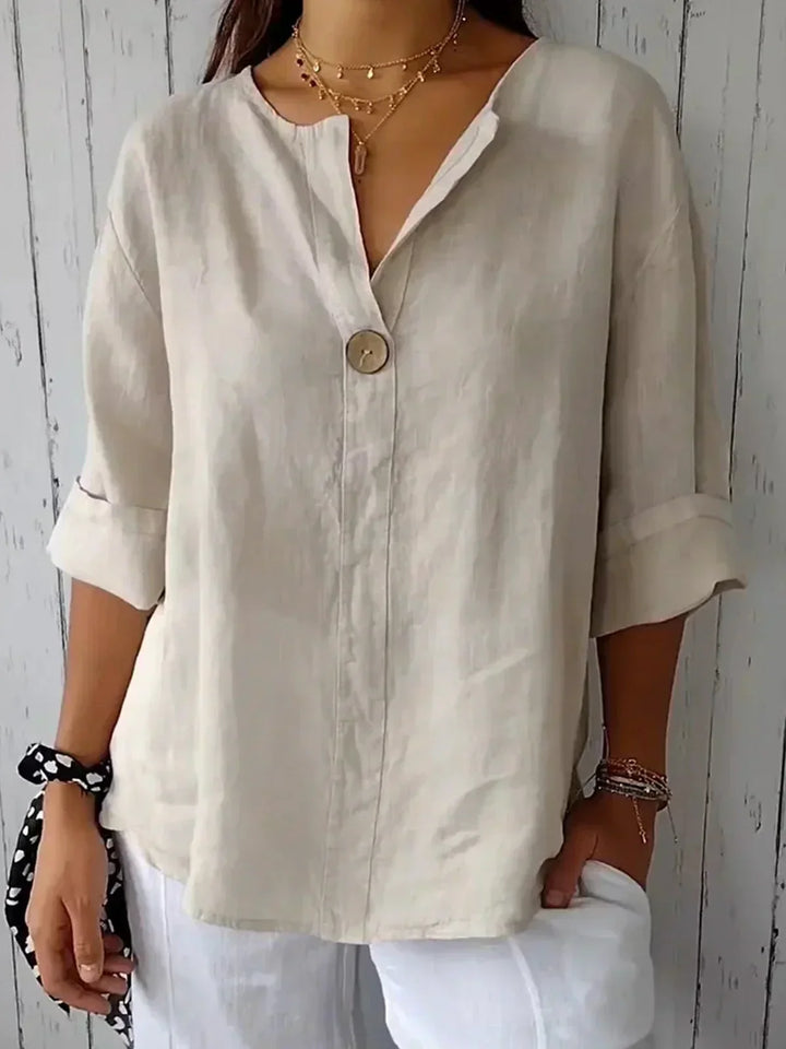 Laisa™ - Casual V-neck Blouse