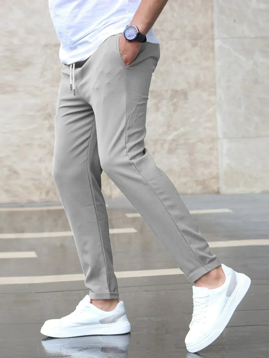 CAMEL - Comfort Pants with Stretch