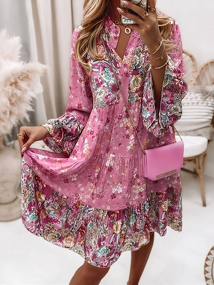 EIRA | Floral Boho Beach Dress