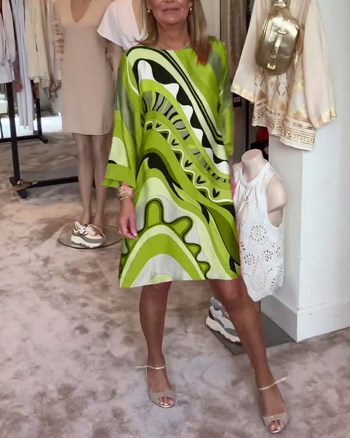 LIVAC - Printed Midi Dress