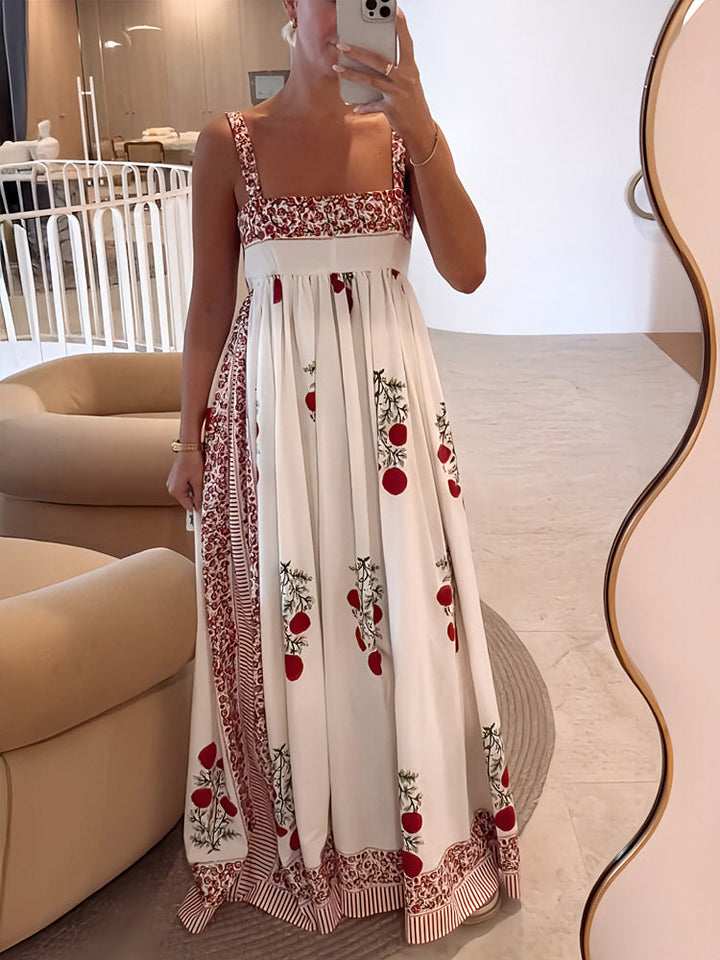 Ilyca - Patchwork Floral Maxi Dress