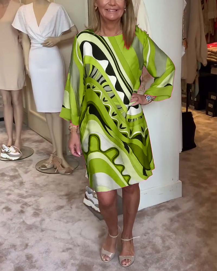 LIVAC - Printed Midi Dress
