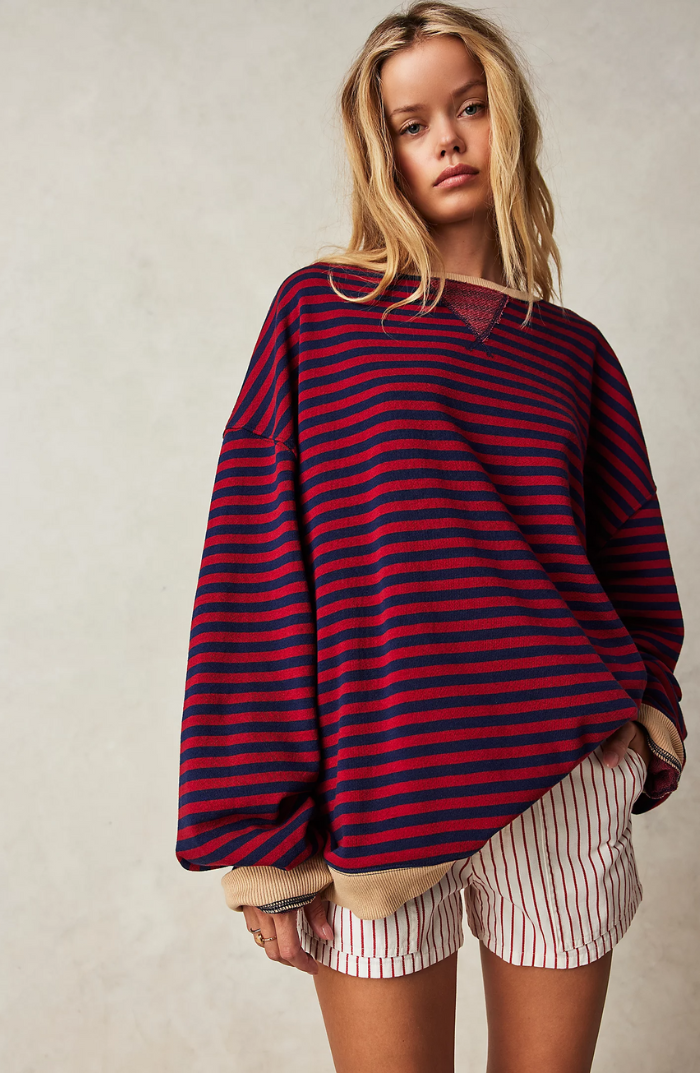 Amber™ | Casual Striped Pullover