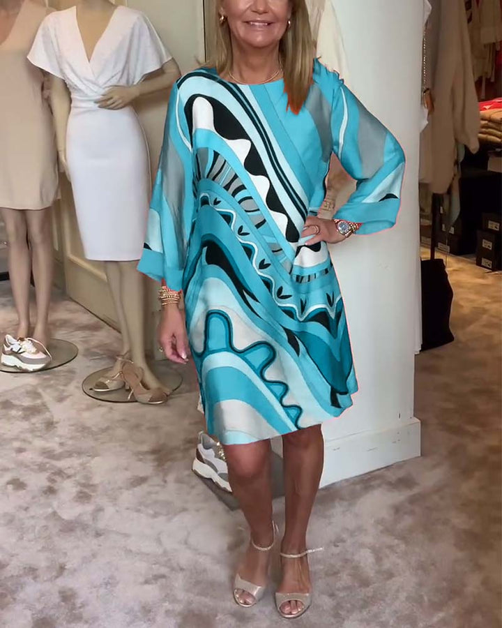 LIVAC - Printed Midi Dress