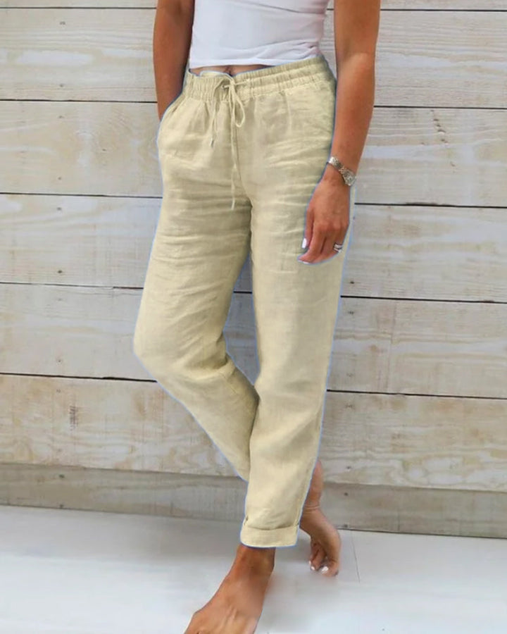 Charlie | Casual Chic Straight Trousers