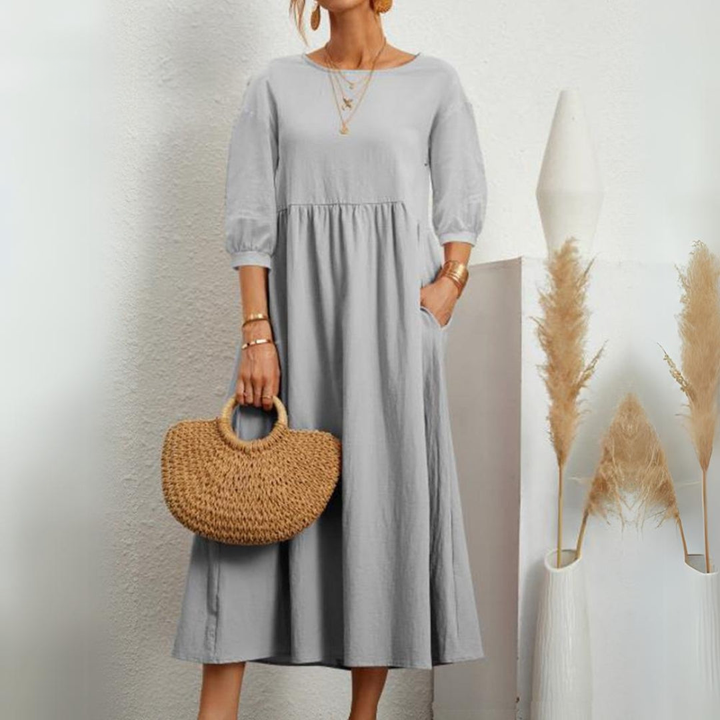 Clea | Breathable Elegant Timeless Maxi Dress