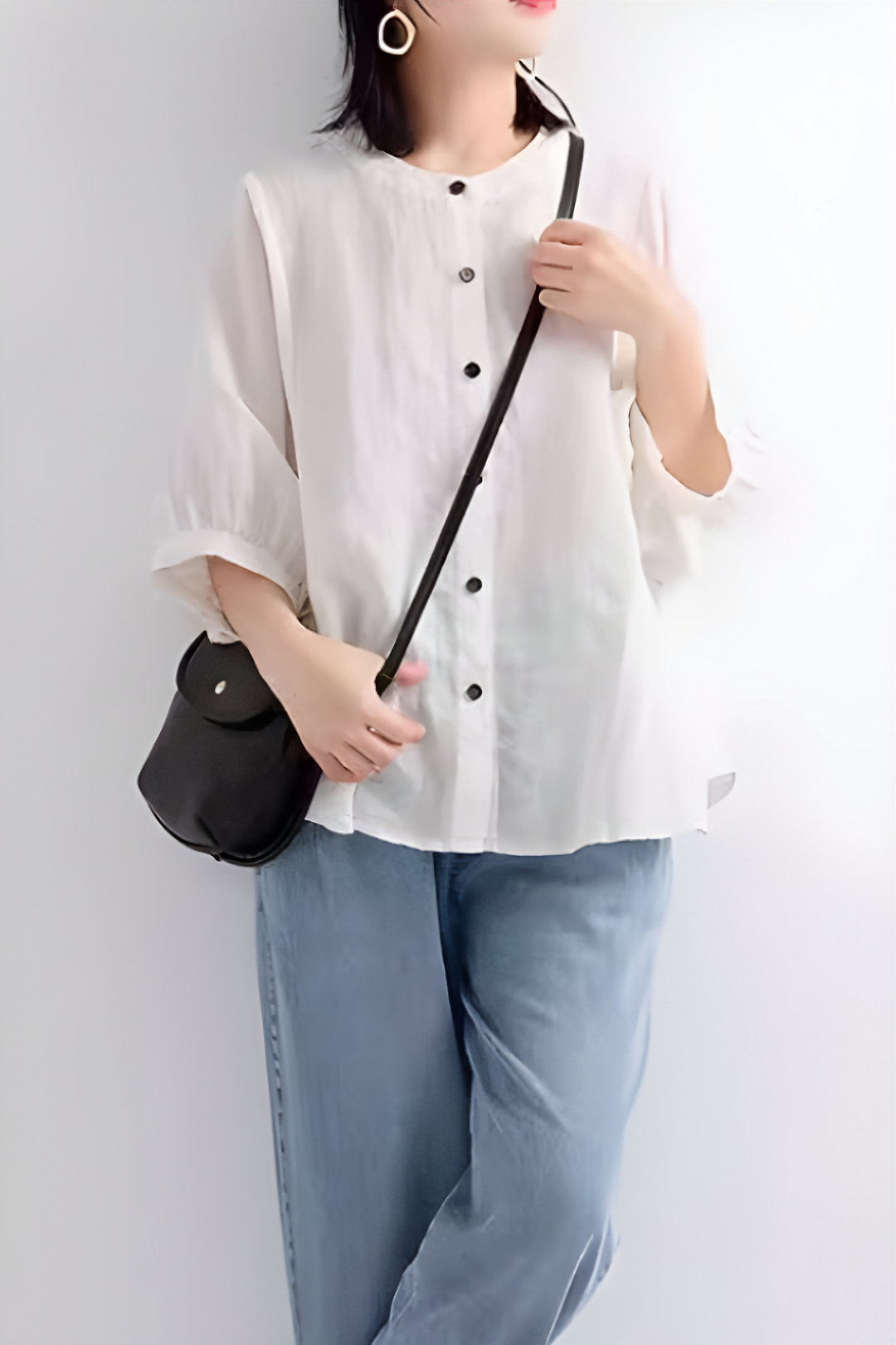 Zelina - Relaxed Loose Breathable Linen Blouse