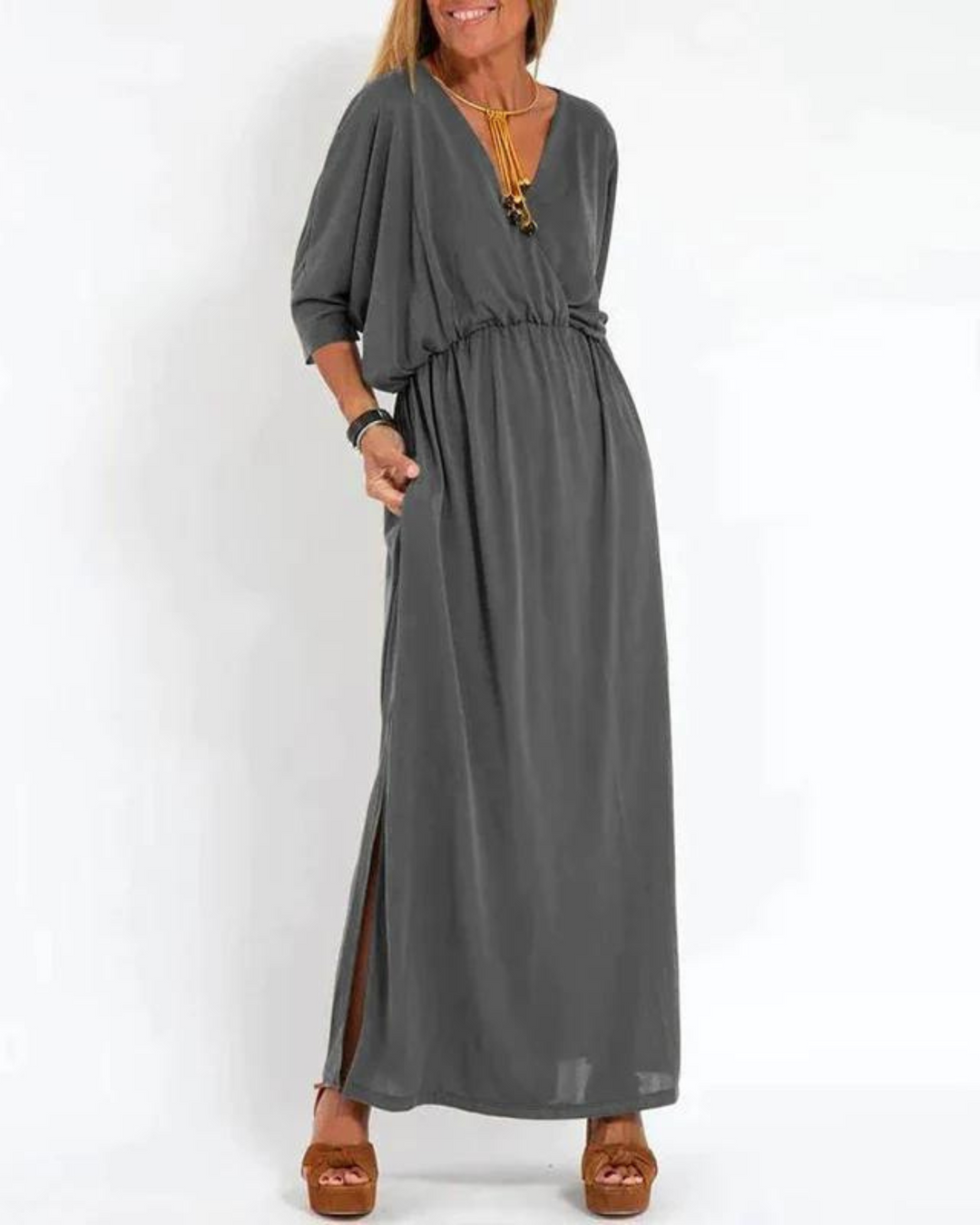 Vivienne - Timeless Vintage Maxi Dress