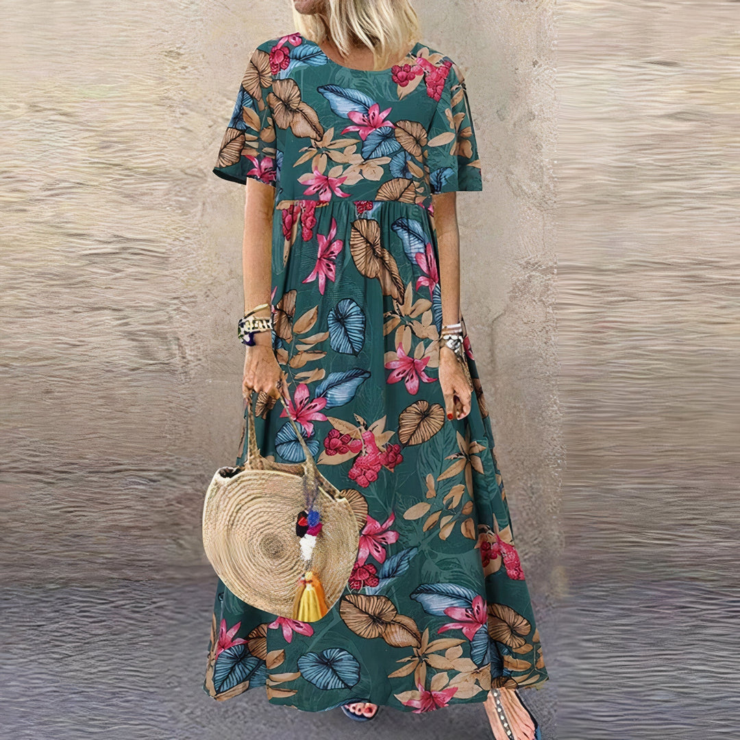 TAKI - Tropical Breeze Maxi Dress