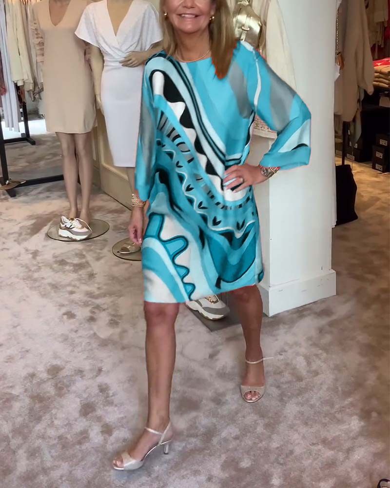 LIVAC - Printed Midi Dress