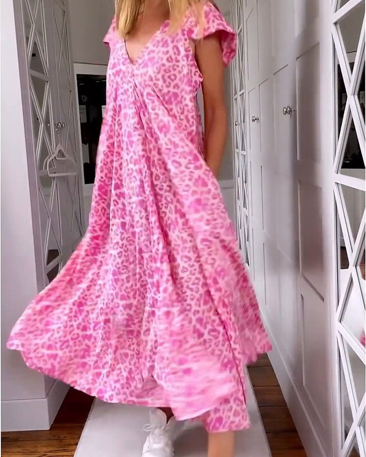 DAIRA | V-Neck Maxi Dress