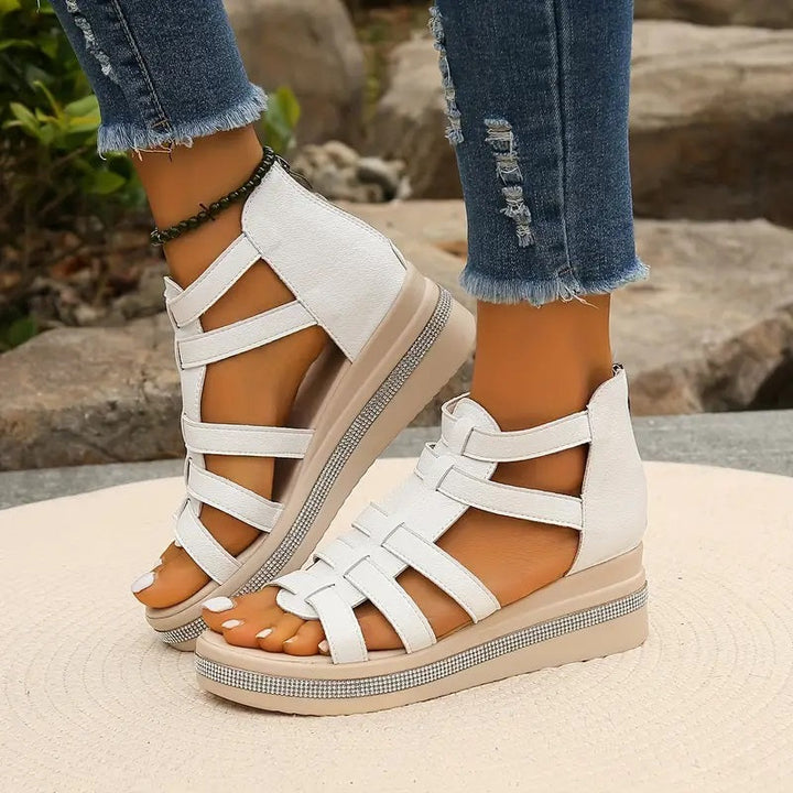 CHERIN - Elegant Wedge Sandals