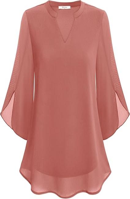 SELY - Double Layers Chiffon Blouse