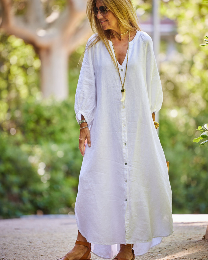 Melia | Effortless Buttoned Sundress