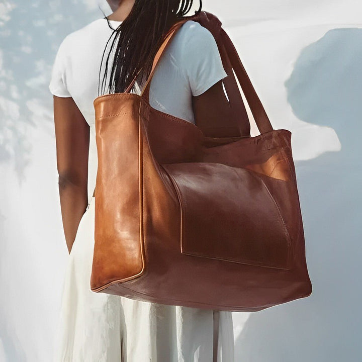 Tiflah Luxe™ | Timeless Leather Shoulder Bag