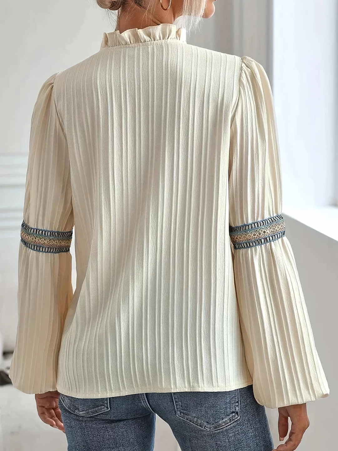 Manisa™ - Stunning V-Neck Blouse