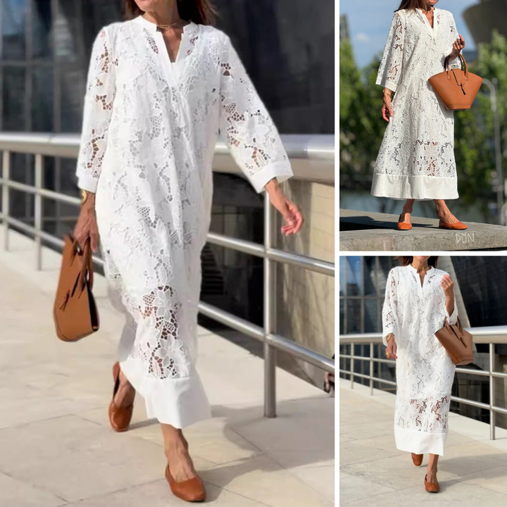 Sella™ - Comfy Lace Dress