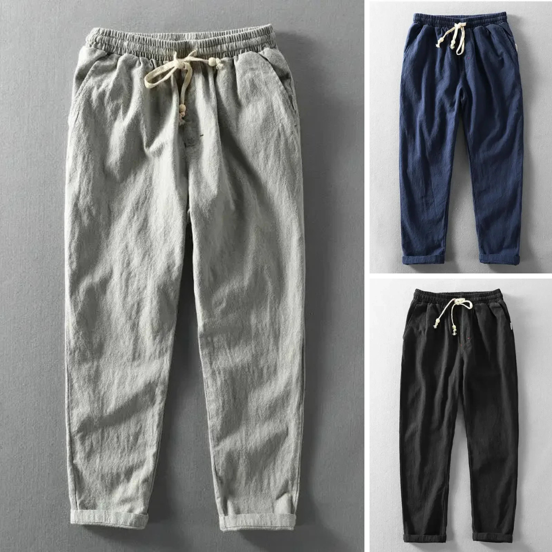 TOMAS - Cotton Linen Pants