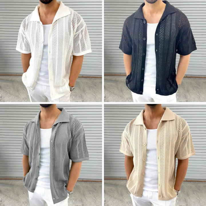 ALVIN - Breathable Beach Shirt