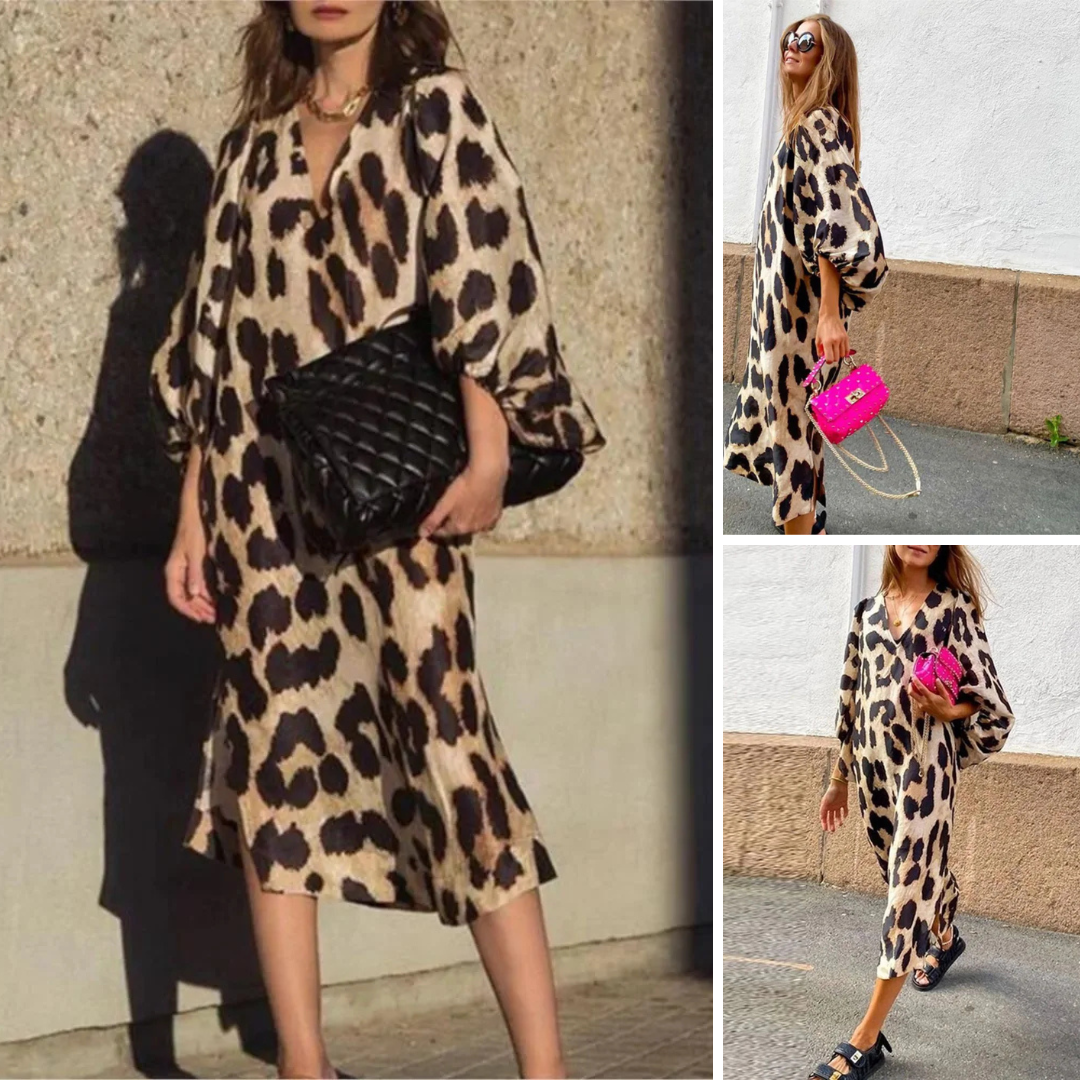 CHEISI™ - Leopard Print Dress