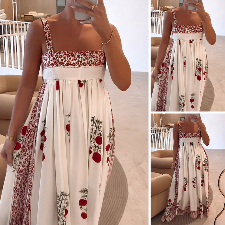 Ilyca - Patchwork Floral Maxi Dress