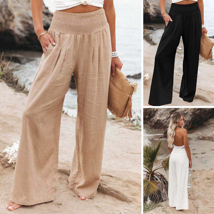 Enila™ - Beach Wide Leg Pants