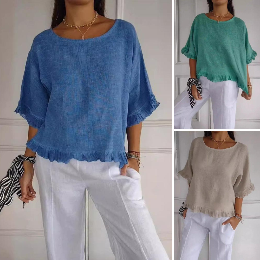 ELIVA™ - Casual Elegant Blouse