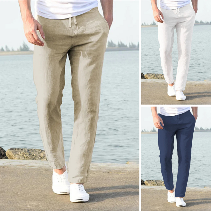 AIRFIT™ – LINEN & COTTON PANTS FOR MEN