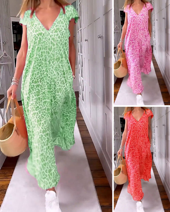 DAIRA | V-Neck Maxi Dress