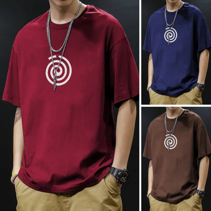 JULIAN™ – MEN'S 100% COTTON TRENDY STYLE T-SHIRT