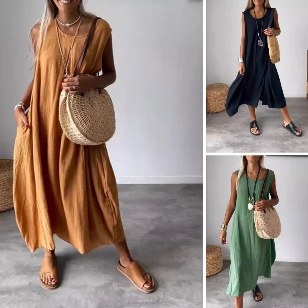 CARLTI™ - Relaxed Sleeveless Dress