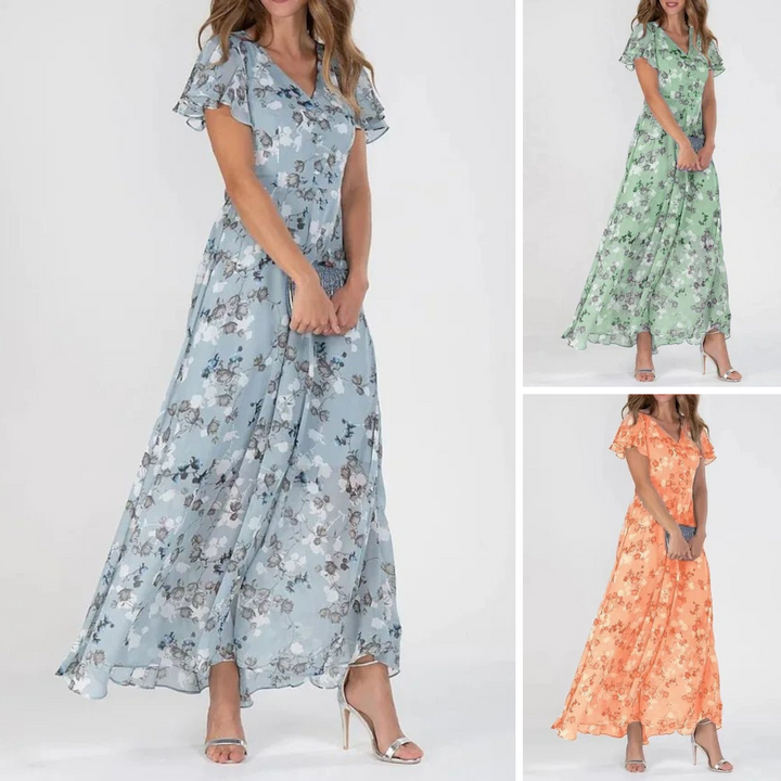 HAYAH | Glamorous Tummy Covering Dress
