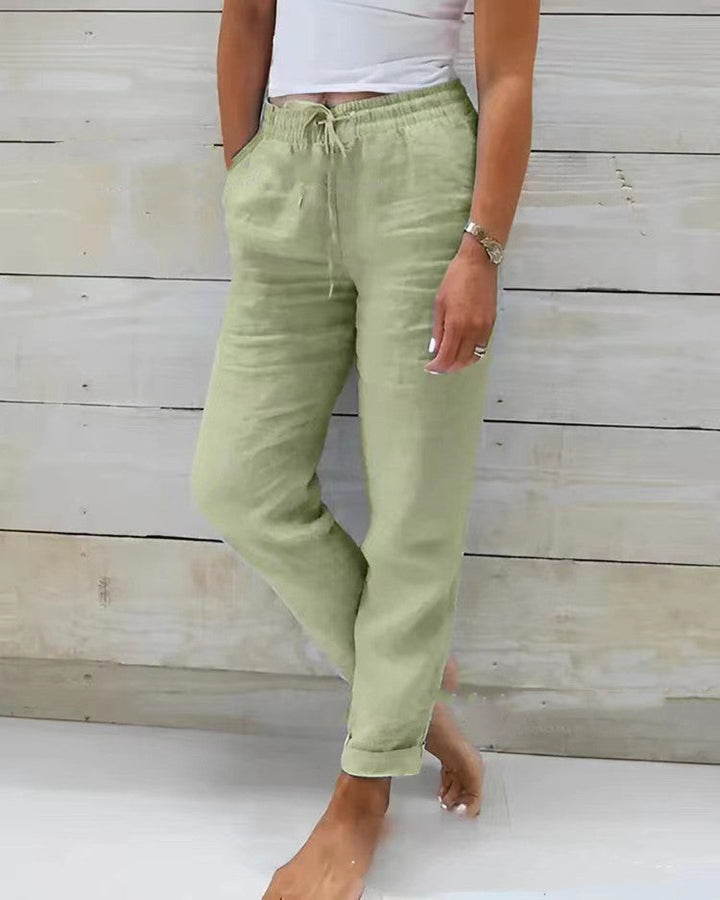 Charlie | Casual Chic Straight Trousers