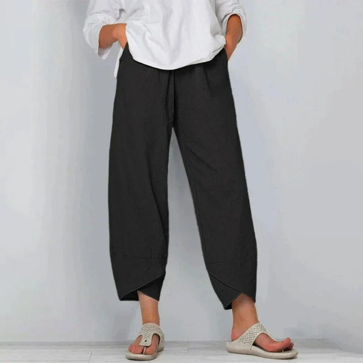 Amara - Chic Cotton & Linen Trousers