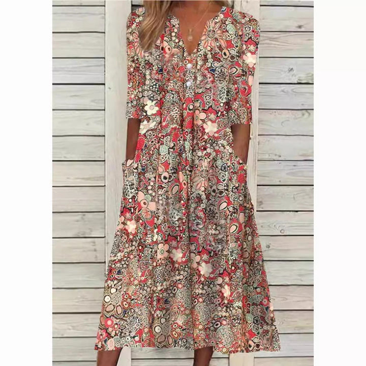 Iliana | Floral Maxi Dress