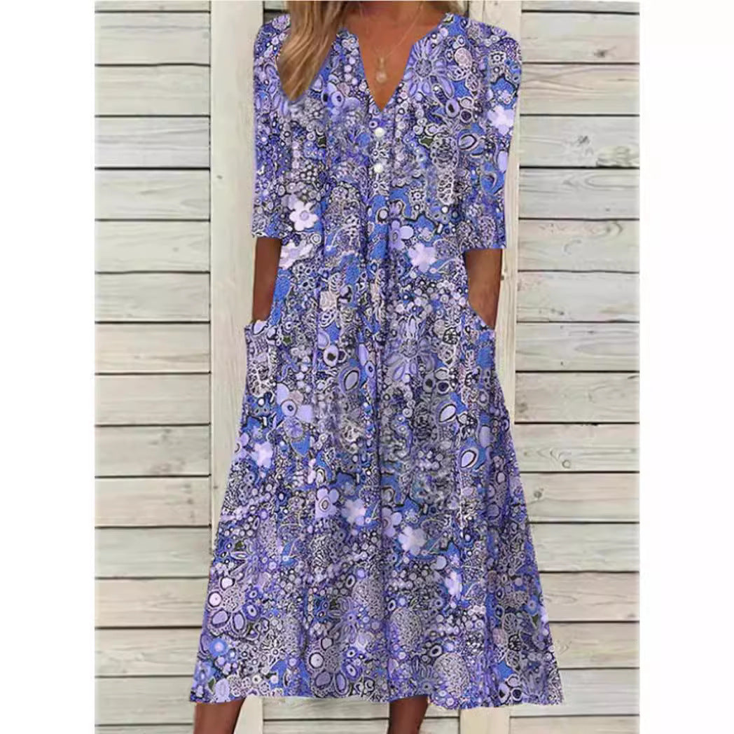 Iliana | Floral Maxi Dress