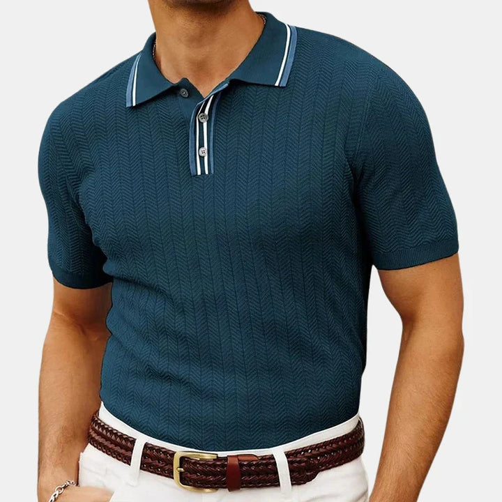 Knitted Polo Shirt