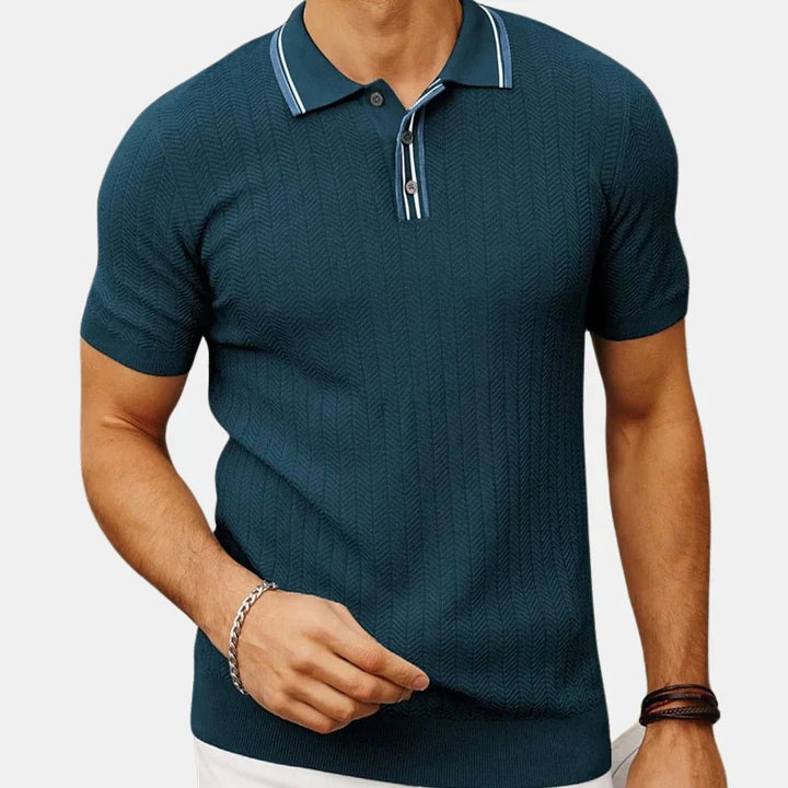 Knitted Polo Shirt