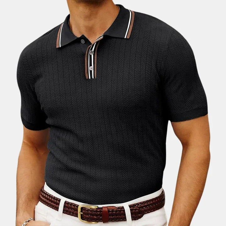 Knitted Polo Shirt