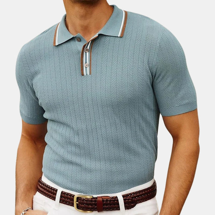 Knitted Polo Shirt