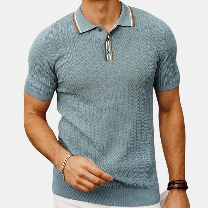 Knitted Polo Shirt