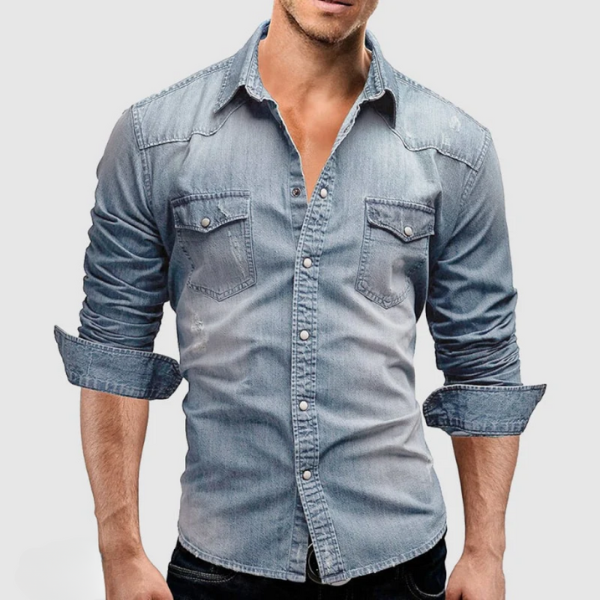 DAVID™ - RETRO DENIM SHIRT