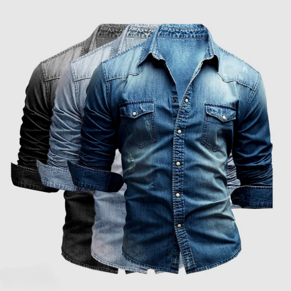 DAVID™ - RETRO DENIM SHIRT