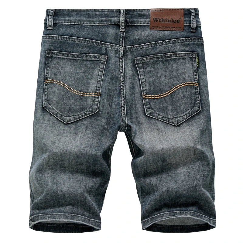 SAMCIP™ – MEN'S SLIM FIT DENIM SHORTS – COMFORTABLE & STYLISH
