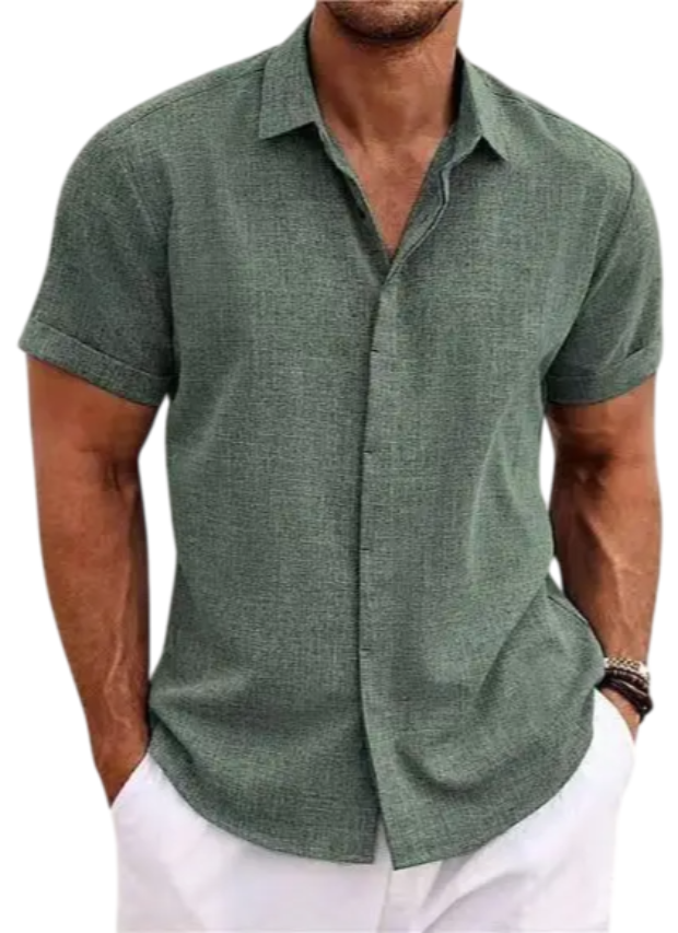 COSMO™ – MEN'S COTTON & LINEN SHIRT