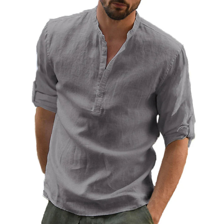 DECLAN™ – MEN'S SHIRT COTTON & LINEN
