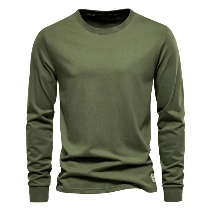LURO™ – MEN'S LONG-SLEEVE T-SHIRT 100% COTTON