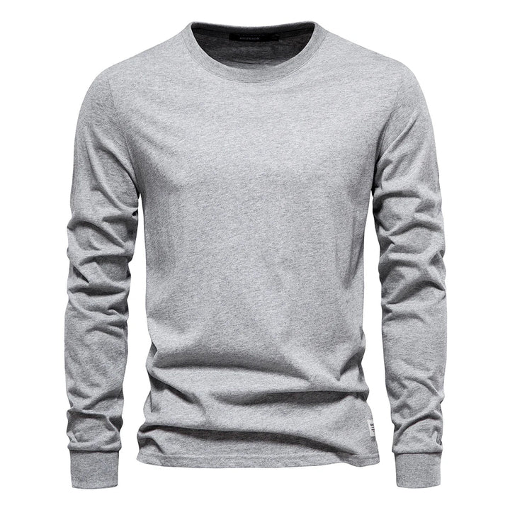 LURO™ – MEN'S LONG-SLEEVE T-SHIRT 100% COTTON