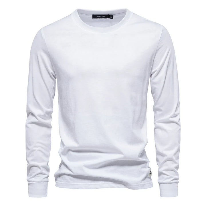 LURO™ – MEN'S LONG-SLEEVE T-SHIRT 100% COTTON