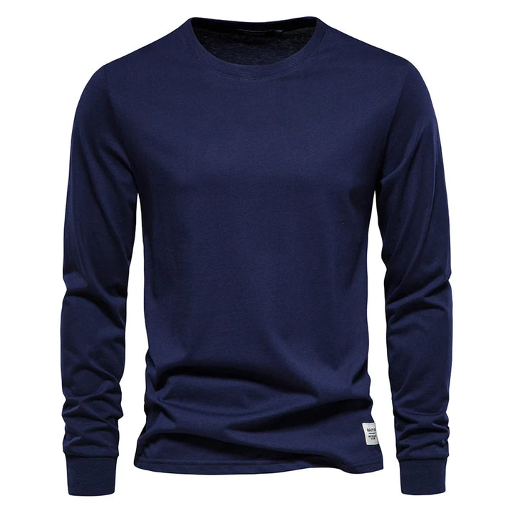 LURO™ – MEN'S LONG-SLEEVE T-SHIRT 100% COTTON